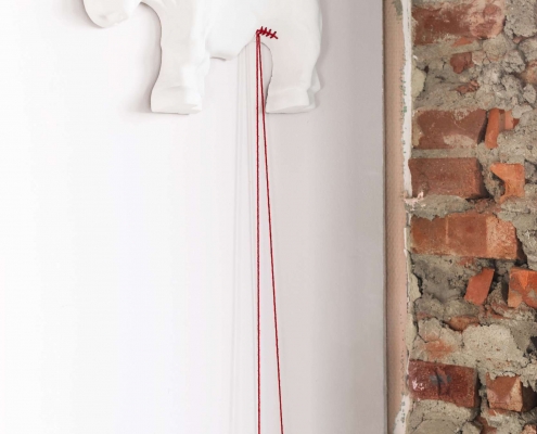 Vervaardiging van moedermodel en enkele keramische ossen voor het ‘Klokkenspel’ van Studio Linde Hermans